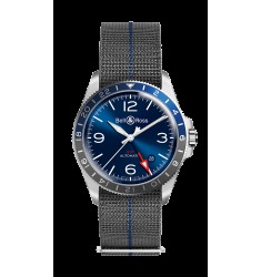 Copy Bell & Ross BR V2-93 GMT Blue Steel