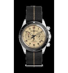 Copy Bell & Ross Vintage Military Beige Men's BRV292-BEI-ST/SF