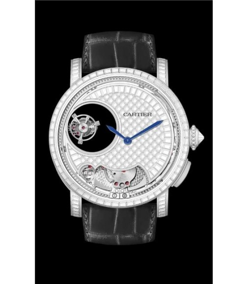 Replica Cartier Rotonde de Cartier Minute Repeater Mysterious Double Tourbillon HPI01103