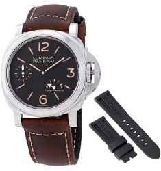 Fake Panerai Luminor 8 Days Power Reserve Manual-winding Black Dial 44 mm Men's PAM00795