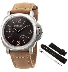 Fake Panerai Luminor 8 Days Power Reserve Manual-winding Brown Dial 44 mm Men's PAM00797