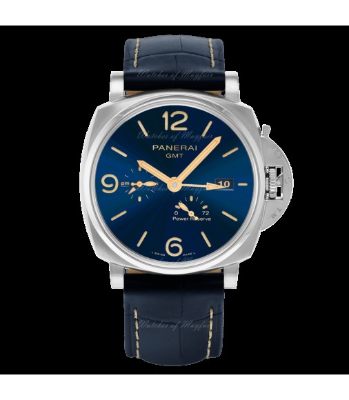 Fake Panerai Luminor Due 45mm Titanium Power Reserve Blue Pam00964