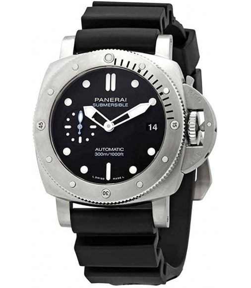 Replica Panerai Submersible Automatic Black Dial 42 mm PAM00973