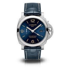 Fake Panerai Luminor 1950 Automatic Blue Dial 44 mm Men's PAM01033