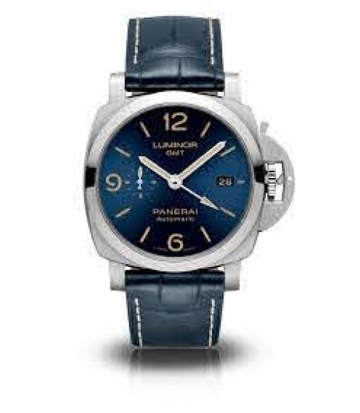 Fake Panerai Luminor 1950 Automatic Blue Dial 44 mm Men's PAM01033