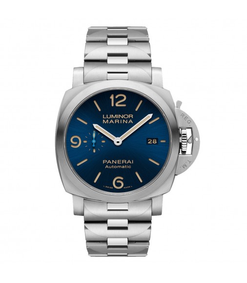 Replica Panerai Luminor Marina 44 mm Automatic Blue Dial Men's PAM01058