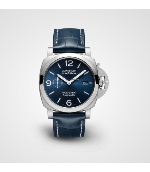 Fake Panerai Luminor Marina Automatic Blue Dial Men's - PAM01313