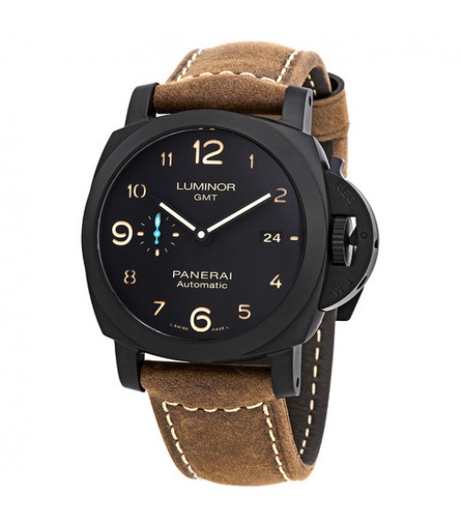 Fake Panerai Luminor GMT Automatic Black Dial 44 mm Men's PAM01441