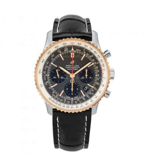 Copy Breitling Navitimer 1 B01 Chronograph 43 Steel & Gold UB0121211F1P2