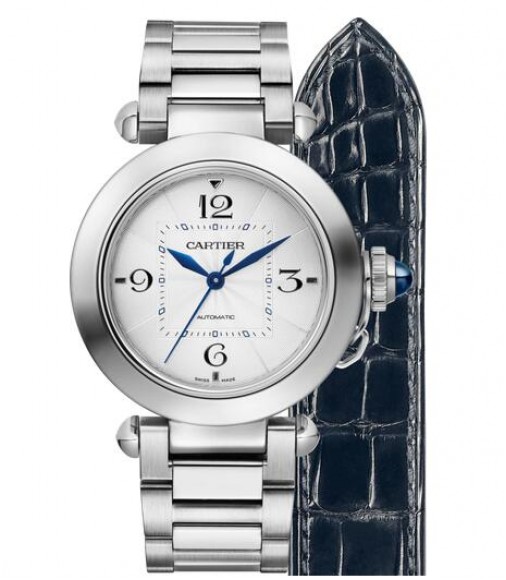 Fake Cartier Pasha de Cartier 35mm Stainless Steel WSPA0013