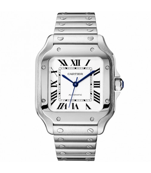 Fake Cartier Santos de Cartier Medium Steel Bracelet/Strap WSSA0029