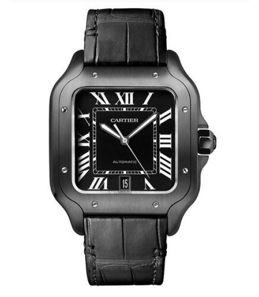 Fake Cartier Santos Large Model Automatic 40mm ADLC WSSA0039