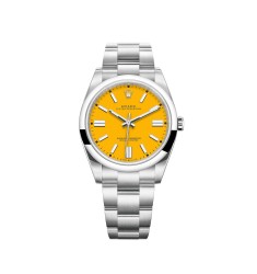 Copy Rolex Oyster Perpetual 41 Yellow Dial Oyster Watch