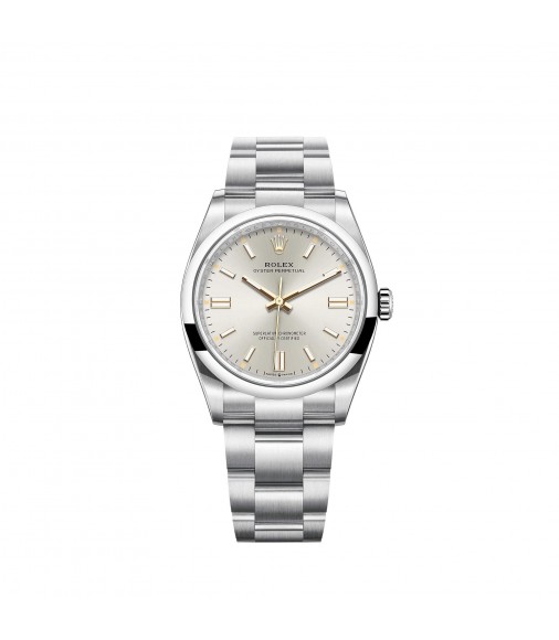 Copy Rolex Oyster Perpetual 36 Silver Dial Oyster Watch