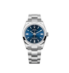 Copy Rolex Oyster Perpetual 36 Bright Blue Dial Oyster Watch