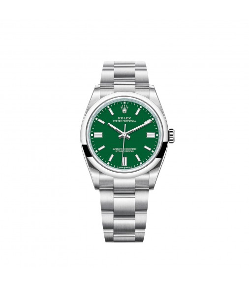 Copy Rolex Oyster Perpetual 36 Green Dial Oyster Watch