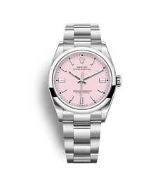 Copy Rolex Oyster Perpetual 36 Candy Pink Dial Oyster Watch