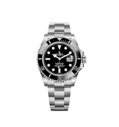 Copy Rolex Submariner Date Oystersteel Black Cerachrom Bezel 41mm Watch