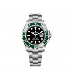 Copy Rolex Submariner Date Oystersteel Green Cerachrom Bezel 41mm Watch