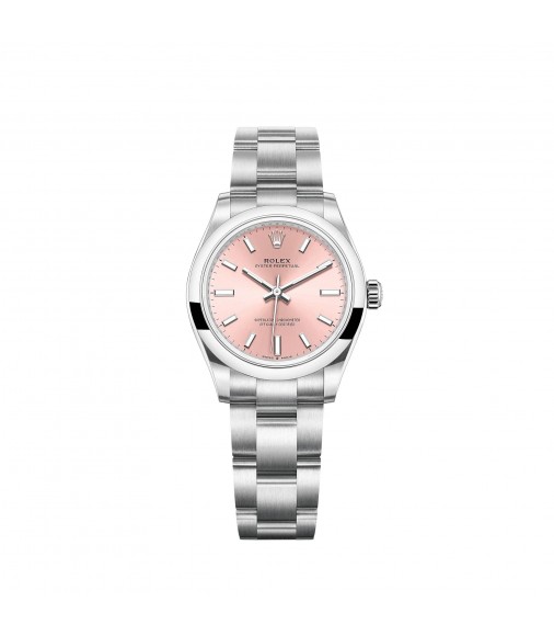 Copy Rolex Oyster Perpetual 31 pink dial Watch