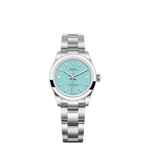 Copy Rolex Oyster Perpetual 31 turquoise blue dial Watch