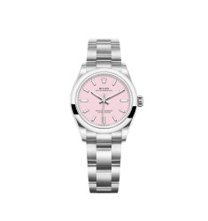 Copy Rolex Oyster Perpetual 31 candy pink dial Watch