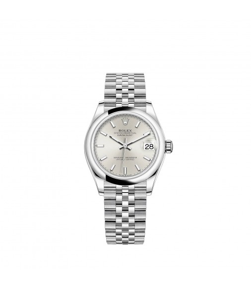 Copy Rolex Datejust 31 Oystersteel Silver Dial Jubilee Watch