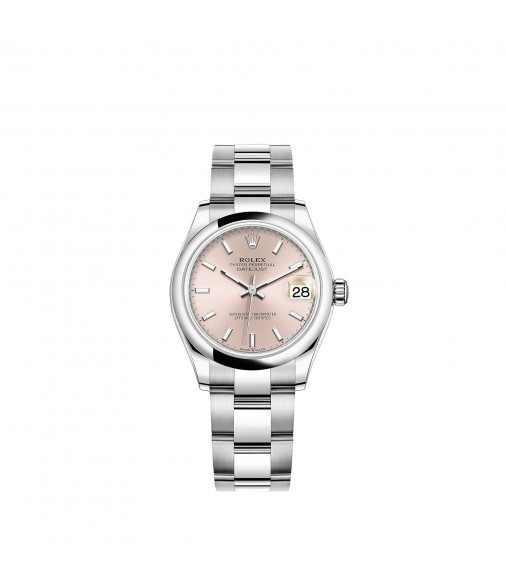 Copy Rolex Datejust 31 Oystersteel pink dial Watch