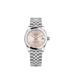 Copy Rolex Datejust 31 Oystersteel pink dial Jubilee Watch