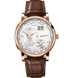 Replica A. Lange and Sohne Lange 1 Time Zone 136.032 18K Rose gold