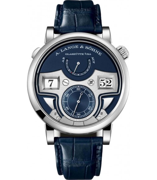 Copy A. Lange & Söhne Zeitwerk Minute Repeater With Blue Dial 147.028F