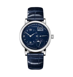 Replica A. Lange & Söhne Little Lange 1 Moon Phase blue dial 182.086