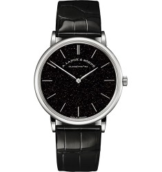 Copy A. Lange & Söhne Saxonia Thin Black Gold Flux 211.087