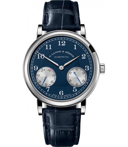 Fake A. Lange & Söhne 1815 Up/Down White Gold / Blue / Wempe (234.041)