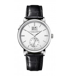 Fake A. Lange & Söhne Saxonia Outsize Date solid silver dial 381.026