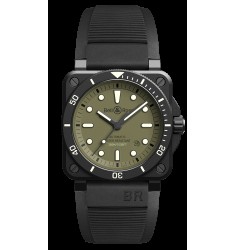 Replica Bell & Ross Br 03-92 Diver Military Limited Edition BR0392-D-KA-CE-SRB