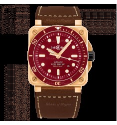 Fake Bell & Ross Br 03-92 Diver Red Bronze Limited Edition 42mm BR0392-D-R-BR/SCA