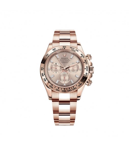 Replica Rolex Cosmograph Daytona 18 ct Everose gold M116505-0017 Watch