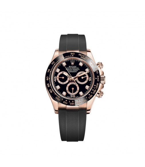 Replica Rolex Cosmograph Daytona 18 ct Everose gold M116515LN-0057 Watch