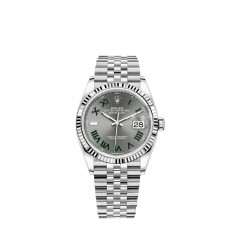 Replica Rolex Datejust 36 White Rolesor Oystersteel 18 ct white gold M126234-0045 Watch