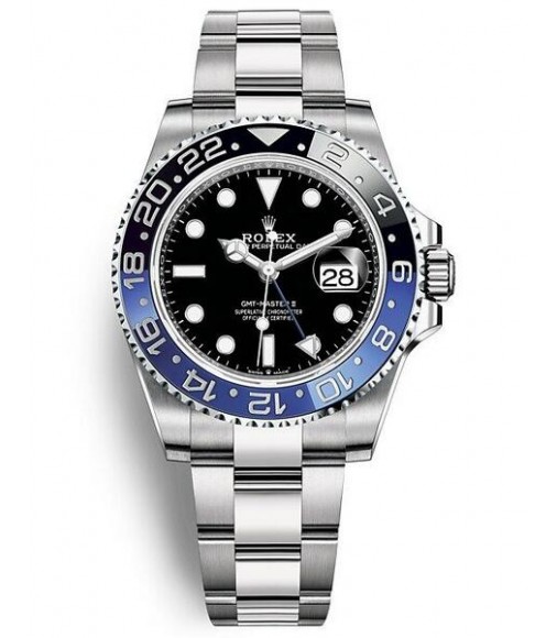Fake Rolex GMT-Master II Oystersteel M126710BLNR-0003 Watch