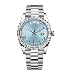 Copy Rolex Day-Date 40 Watch Platinum M228396TBR-0030