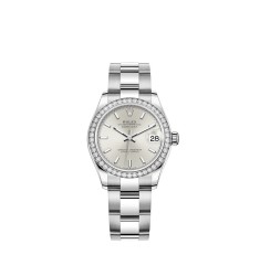 Copy Rolex Datejust 31 White Rolesor combination of Oystersteel 18 ct gold M278384RBR-0015