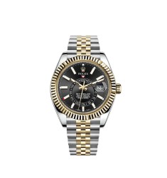 Replica Rolex Sky-Dweller Yellow Rolesor Oystersteel 18 ct gold M326933-0005 Watch