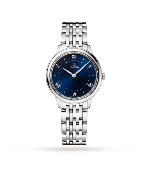 Omega De Ville Prestige Quartz 30mm Ladies Watch Blue O43410306003001