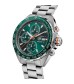 TAG Heuer Formula 1 Chronograph 44mm Mens Watch Green CAZ201H.BA0876