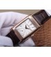 JAEGER LECOULTRE REVERSO TRIBUTE DOUBLE-SIDED DOUBLE TIME ZONE FLIP MG FACTORY ROSE GOLD WHITE DIAL 713257J Replica