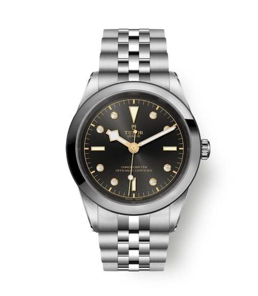 Replica Tudor Black Bay 79680 Black Dial Steel Bracelet Watch