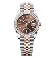 Rolex Datejust Oystersteel and Everose gold 36 m126281rbr-0031