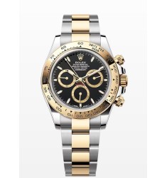 Replica Rolex Oyster Perpetual Cosmograph Daytona 40 mm Oyster, 40 mm, Oystersteel and yellow gold, Black dial, Oyster bracelet, M126503-0003